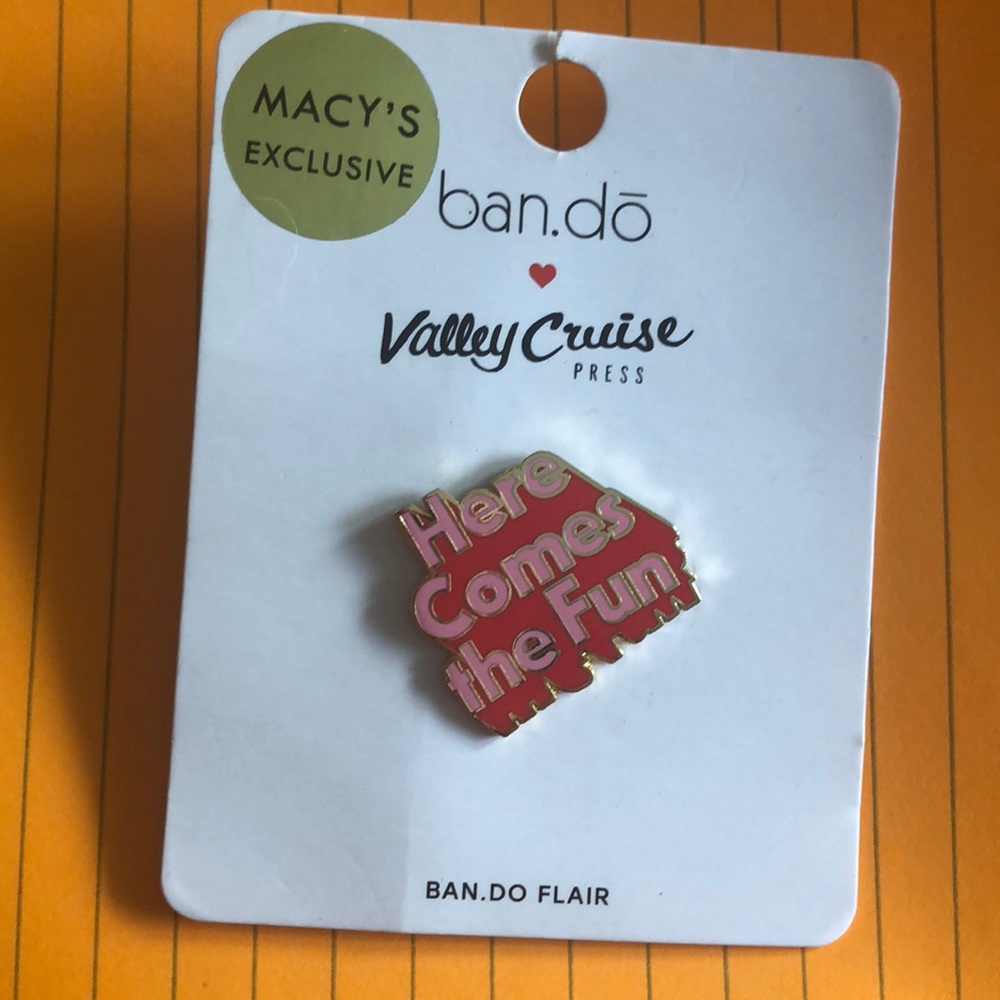 Ban.do Here comes the fun Pin